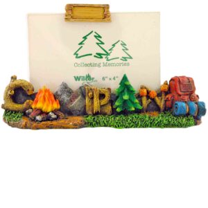 Camping Words photo frame