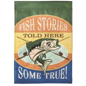 FISH STORIES Garden Flag